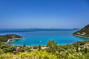 We are on the beach of Arillas!